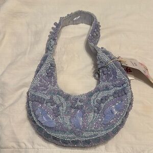 Elegant Beaded Lavender Bag VIRAL TJMAXX